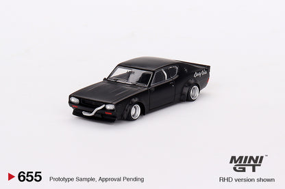 Mini GT Nissan Skyline Kenmeri Liberty Walk Matt Black MGT00655 1/64 Die Cast