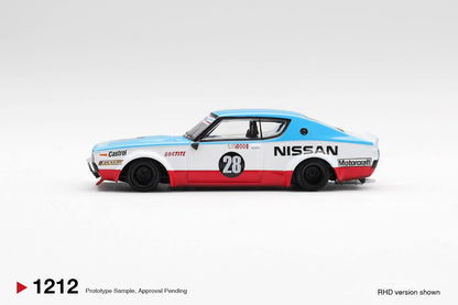 [Pre-Order] Mini GT Nissan Skyline Kenmeri Liberty Walk Nissan Racing '75 concept MGT01212 1/64 Diecast