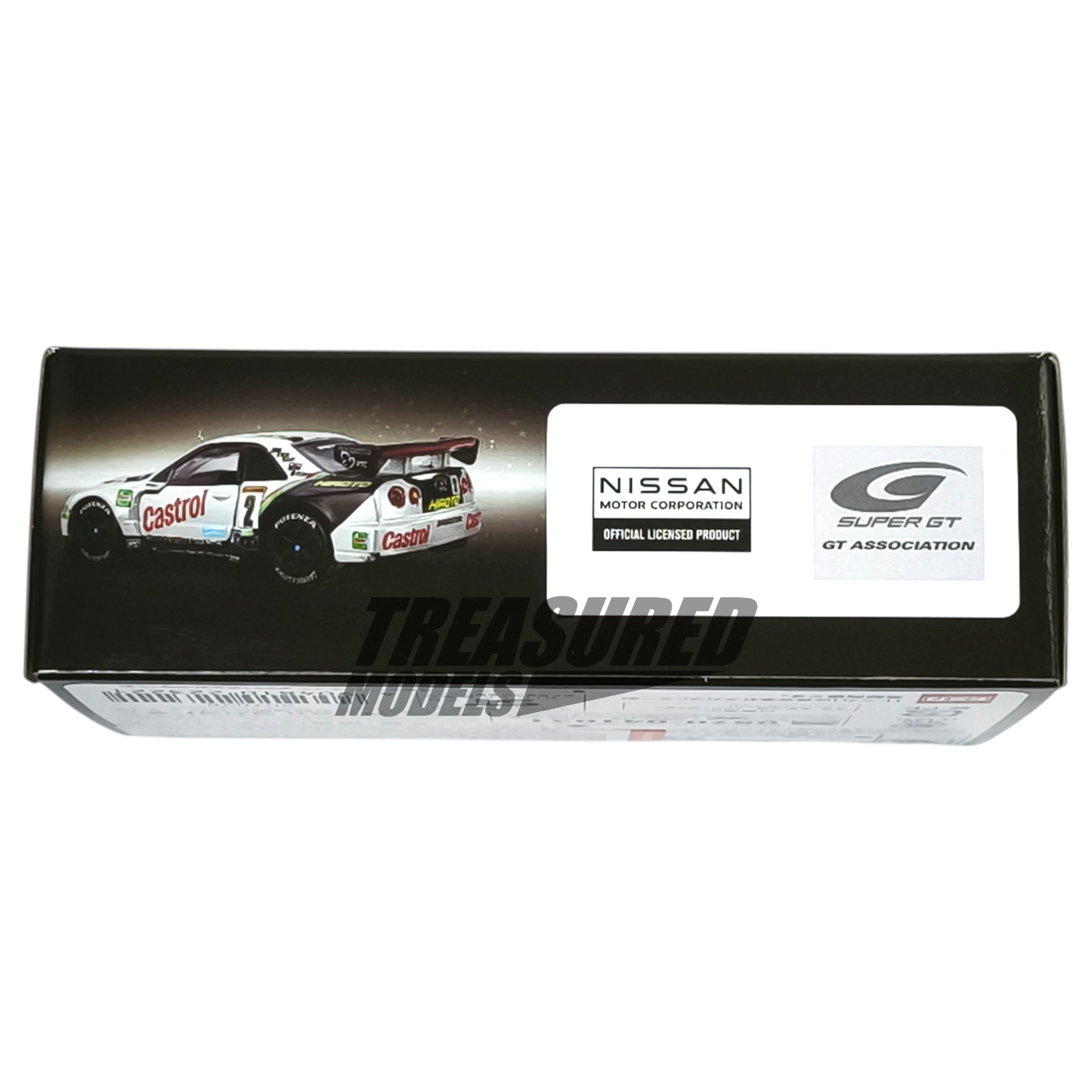 Tomica Nissan Skyline Nismo GT-R R34 Castrol Racing Silver Tomica Premium