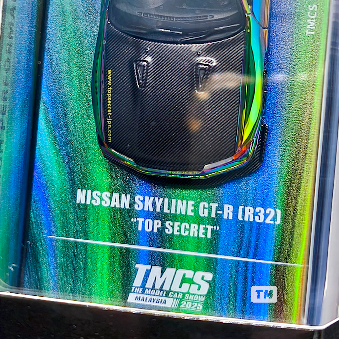 CHASE! Inno64 Nissan Skyline R32 GT-R Top Secret Chameleon TMCS2025 1/64 Diecast
