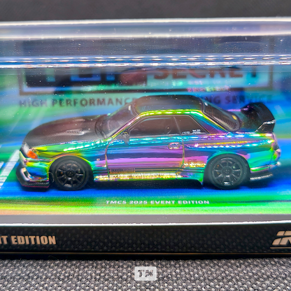 CHASE! Inno64 Nissan Skyline R32 GT-R Top Secret Chameleon TMCS2025 1/64 Diecast
