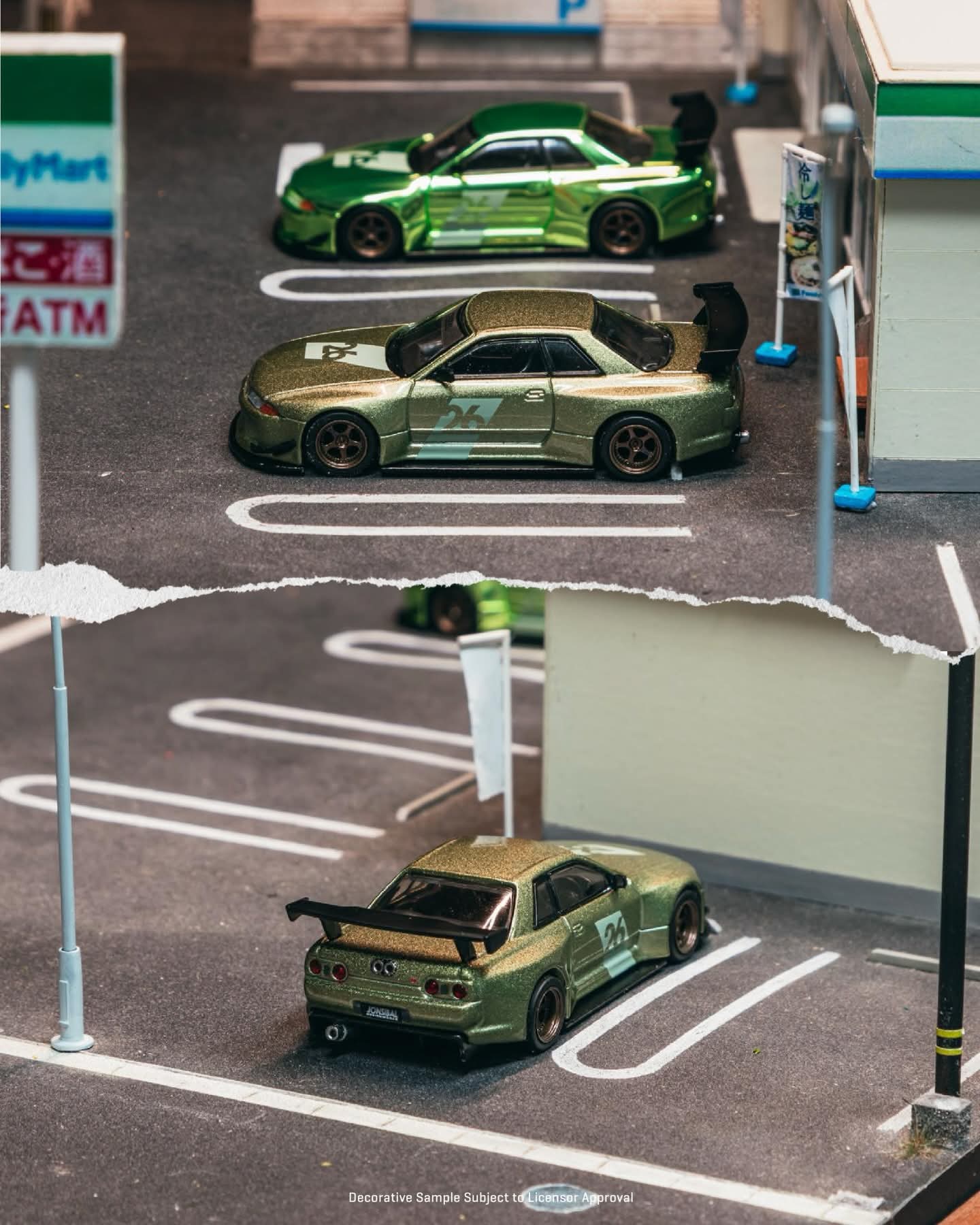 [TAS2026] Tarmac Works Nissan Skyline R32 Widebody Millennium Jade by Jon Sibal TAS 2026 1/64 Diecast