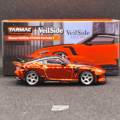 CHASE! Tarmac Works Nissan VeilSide FFZ400 Fairlady Z Orange Chase T64G-074-OR 1/64 Diecast