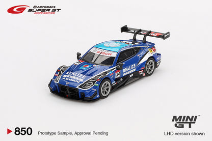 Mini GT Nissan Z GT500 24 REALIZE CORPORTATION ADVAN Z KONDO RACING 2023 SUPER GT SERIES MGT00850 1/64 Die Cast
