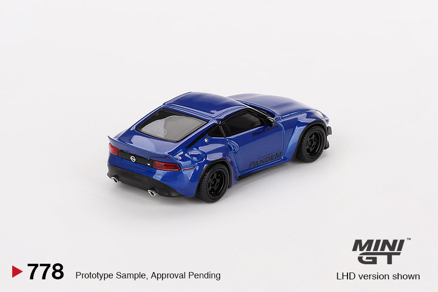 Mini GT Nissan Z Pandem Seiran Blue MGT00778 1/64 Diecast