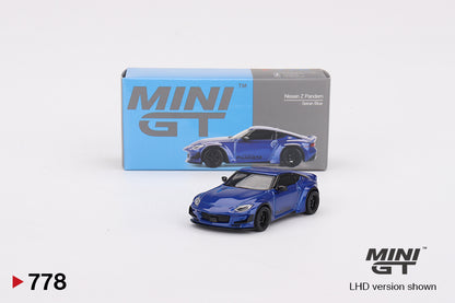 Mini GT Nissan Z Pandem Seiran Blue MGT00778 1/64 Diecast
