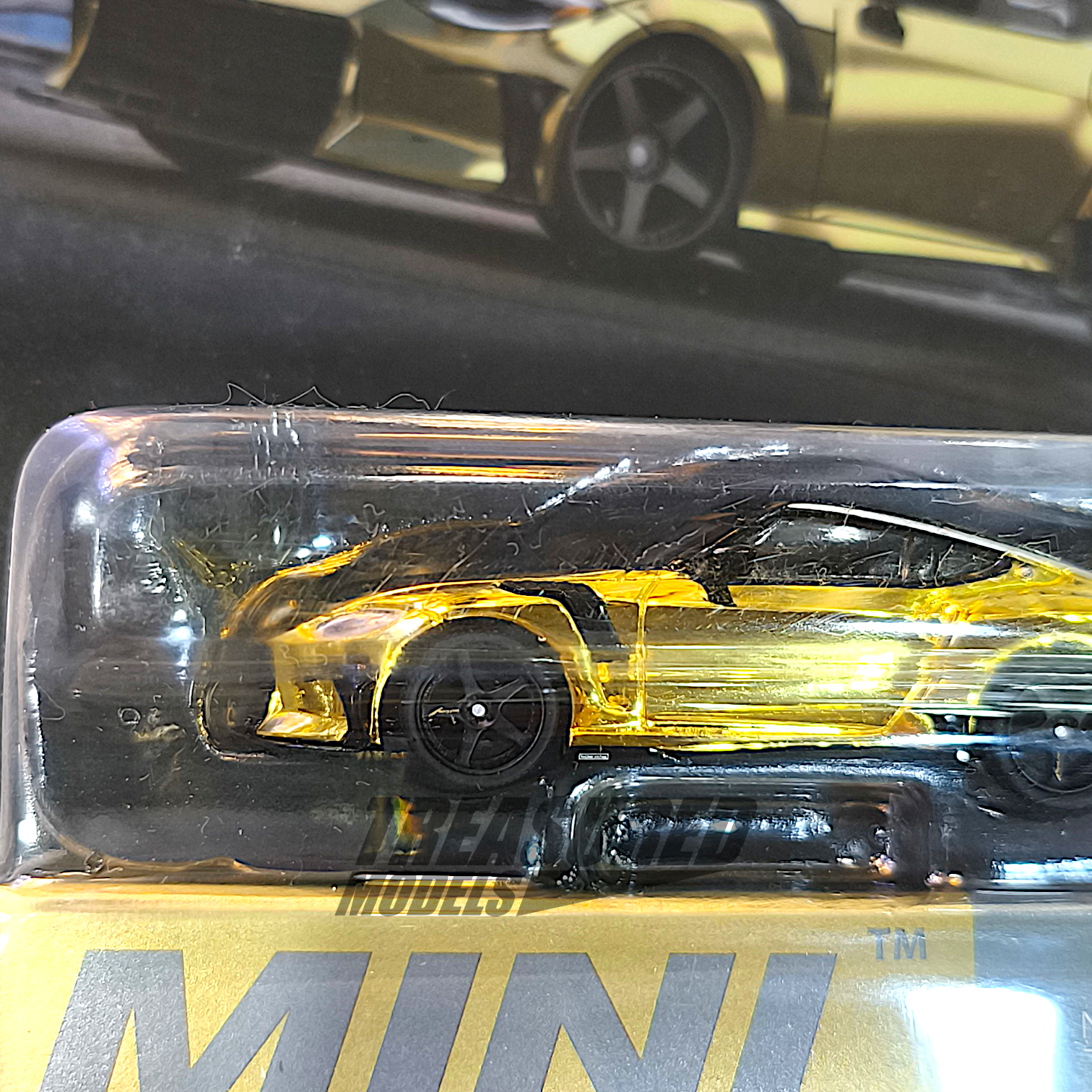 Mini GT Nissan Z VeilSide FFZ400 Gold Chrome Blister Packaging Mini GT Nissan Z VeilSide FFZ400 Gold Chrome Blister Packaging