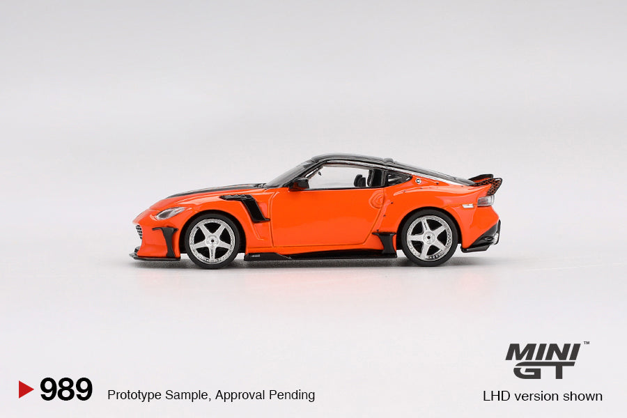 Mini GT Nissan Z VeilSide FFZ400 Orange Blister Packaging MGT00989