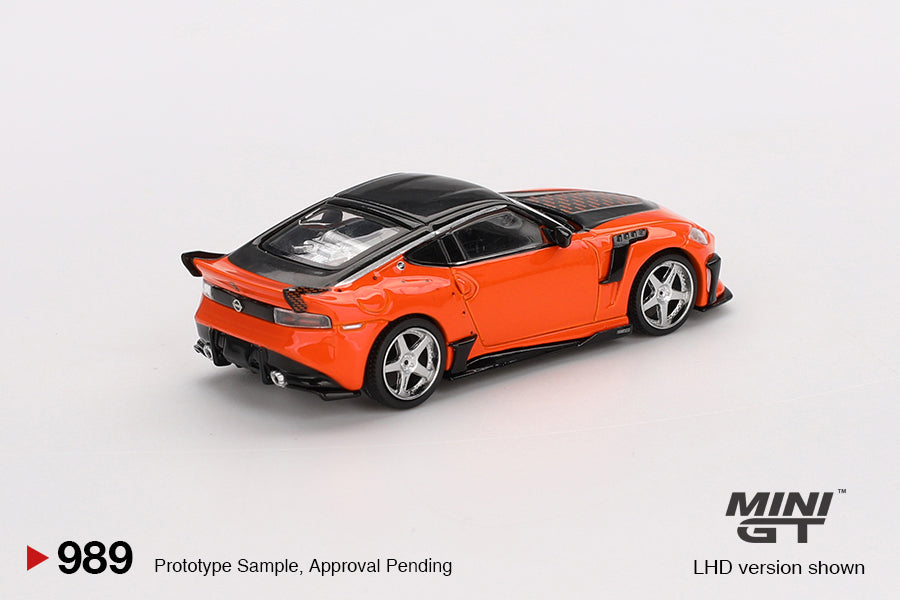 Mini GT Nissan Z VeilSide FFZ400 Orange Blister Packaging MGT00989