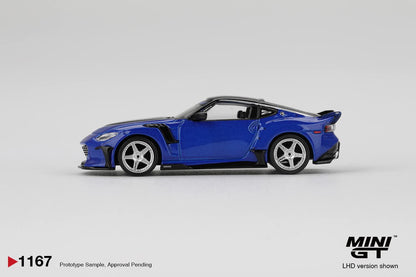 [Pre-Order] Mini GT Nissan Z VeilSide FFZ400 Seiran Blue Blister Packaging MGT01167 1/64 Diecast