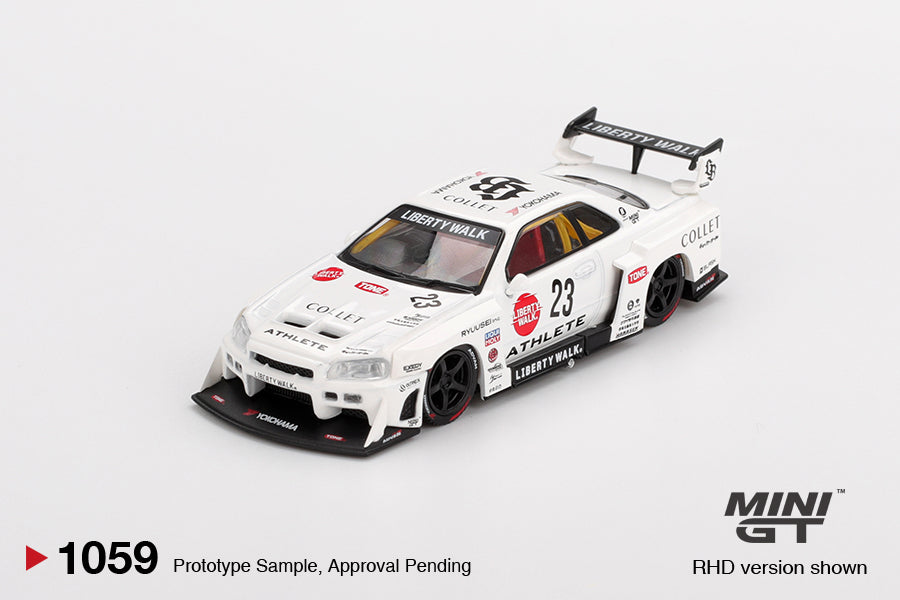 Nissan LB-ER34 Super Silhouette ATHLETE-COLLET MGT01059 1/64 Die Cast