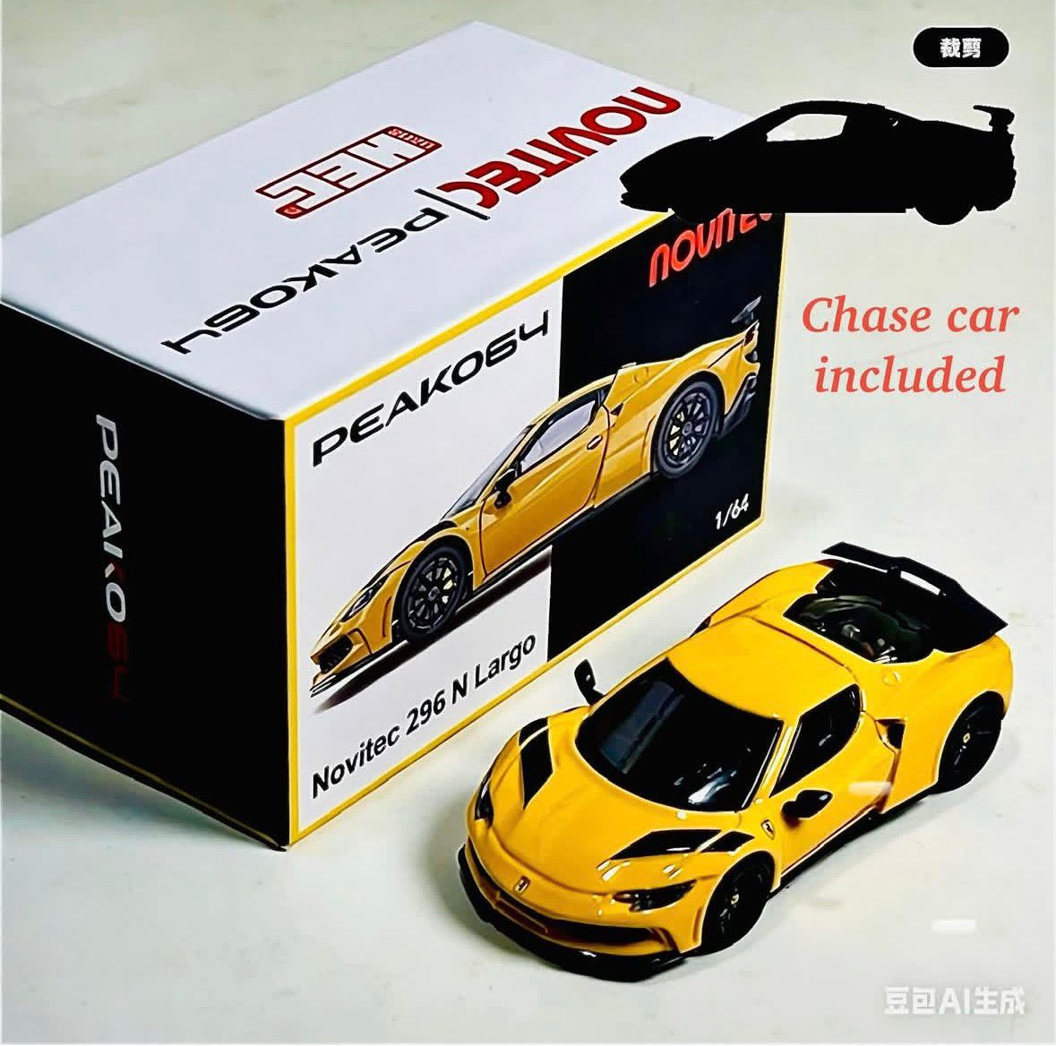 PeakO Novitec 296 N Largo 1/64 Diecast