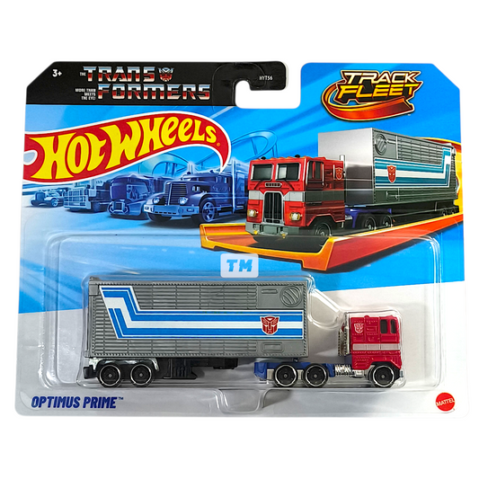 Hot Wheels Optimus Prime Red 2025 Track Fleet 1/64 Diecast