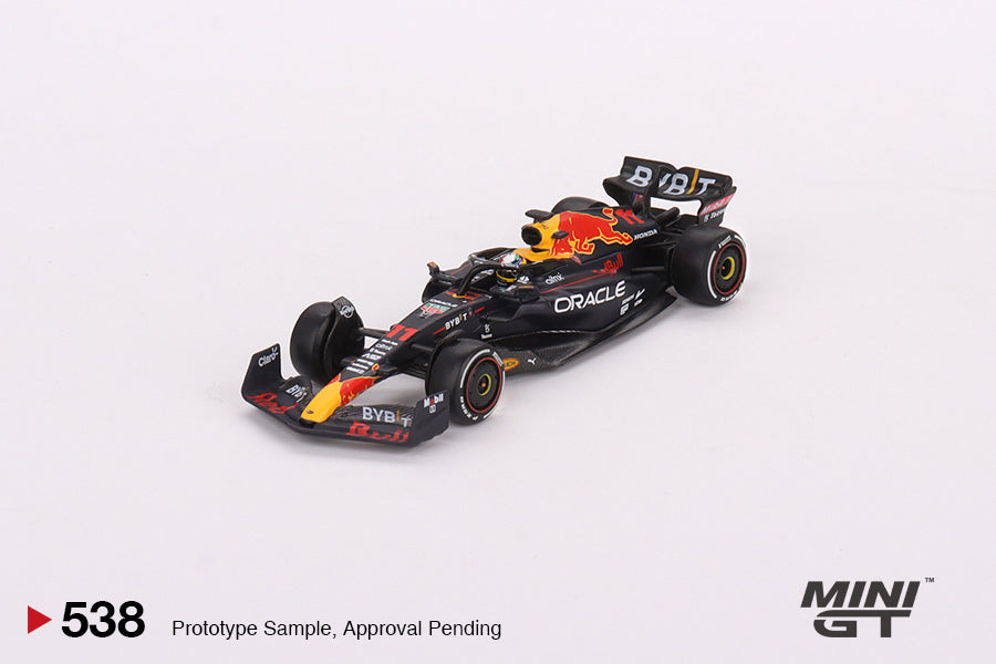 Mini GT Oracle Red Bull Racing RB18 #11 Sergio Pérez 2022 Abu Dhabi Grand Prix  3rd Place MGT00538 1/64 Diecast