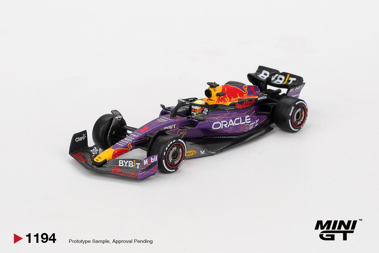 [Pre-Order] Mini GT Oracle Red Bull Racing RB19 #1 Max Verstappen 2023 F1 Las Vegas GP Winner MGT01194 1/64 Diecast