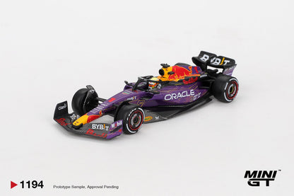 [Pre-Order] Mini GT Oracle Red Bull Racing RB19 #1 Max Verstappen 2023 F1 Las Vegas GP Winner MGT01194 1/64 Diecast