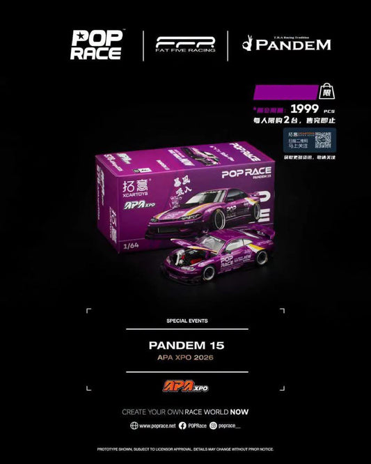 POP RACE PANDEM 15 APAxpo 2026 1/64 Diecast