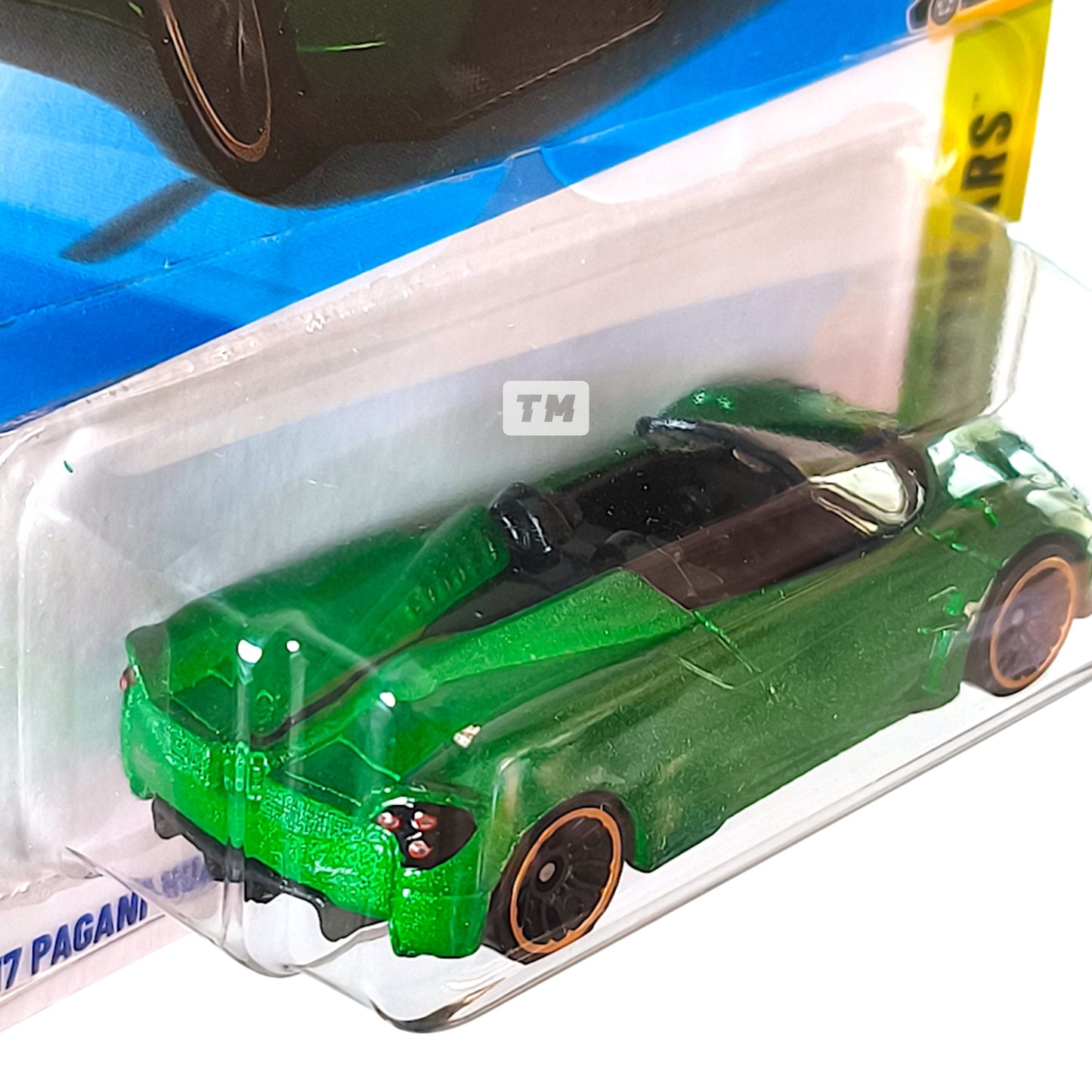 Hot Wheels Pagani 17 Huayra Roadster Metalflake Green 2026 Basic 1/64 Diecast