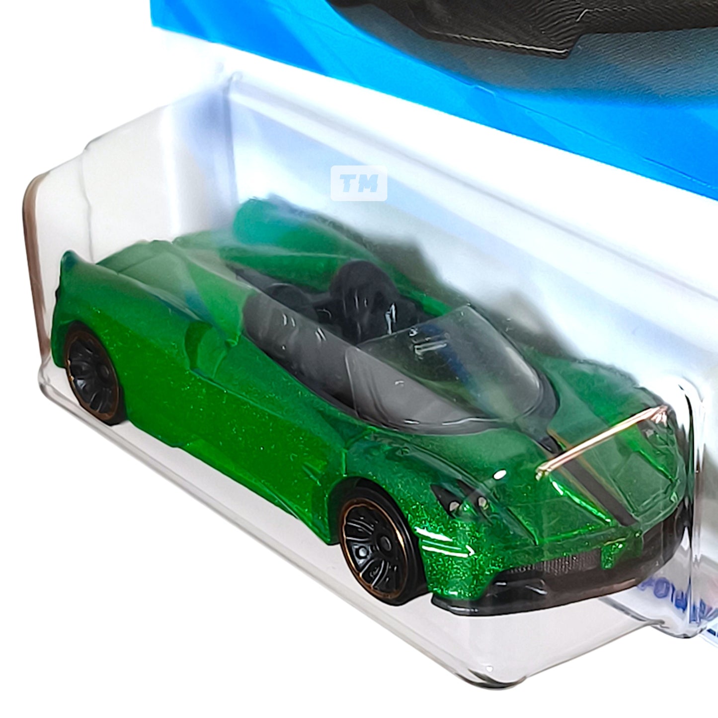 Hot Wheels Pagani 17 Huayra Roadster Metalflake Green 2026 Basic 1/64 Diecast