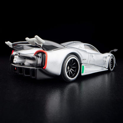 [Pre-Order] Hot Wheels Pagani 21 Huayra R Pearl Silver 2025 RLC 1/64 Diecast