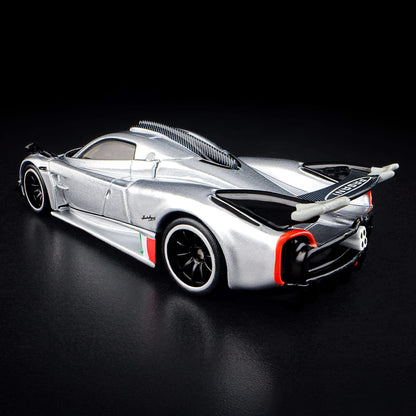 [Pre-Order] Hot Wheels Pagani 21 Huayra R Pearl Silver 2025 RLC 1/64 Diecast