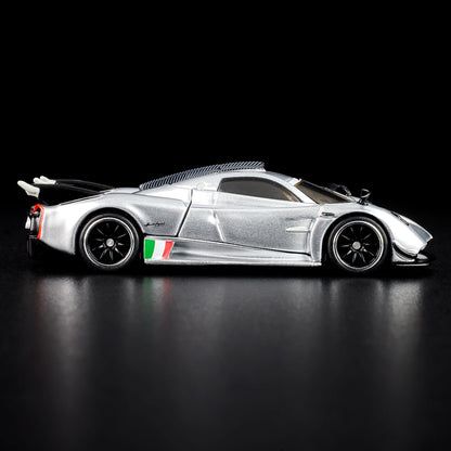 [Pre-Order] Hot Wheels Pagani 21 Huayra R Pearl Silver 2025 RLC 1/64 Diecast