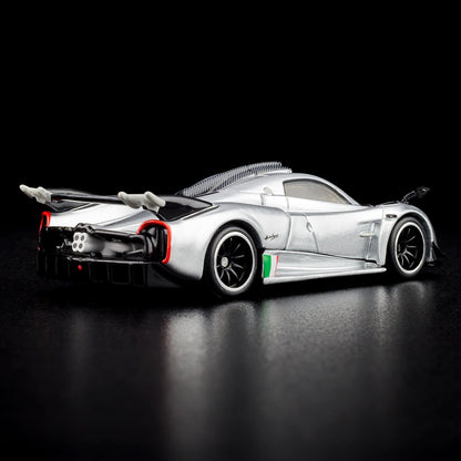 [Pre-Order] Hot Wheels Pagani 21 Huayra R Pearl Silver 2025 RLC 1/64 Diecast