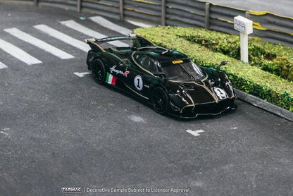 Tarmac Works Pagani Huayra R Nero Oro T64G-TL035-BK 1/64 Diecast