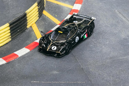 Tarmac Works Pagani Huayra R Nero Oro T64G-TL035-BK 1/64 Diecast
