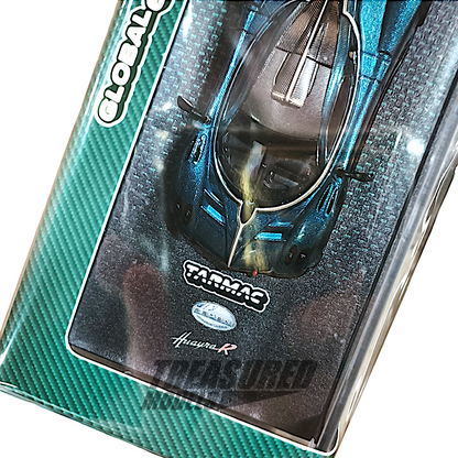 Tarmac Works Pagani Huayra R Turquoise Carbon Fiber – USA Special Edition T64G-TL035-TCF 1/64 Diecast
