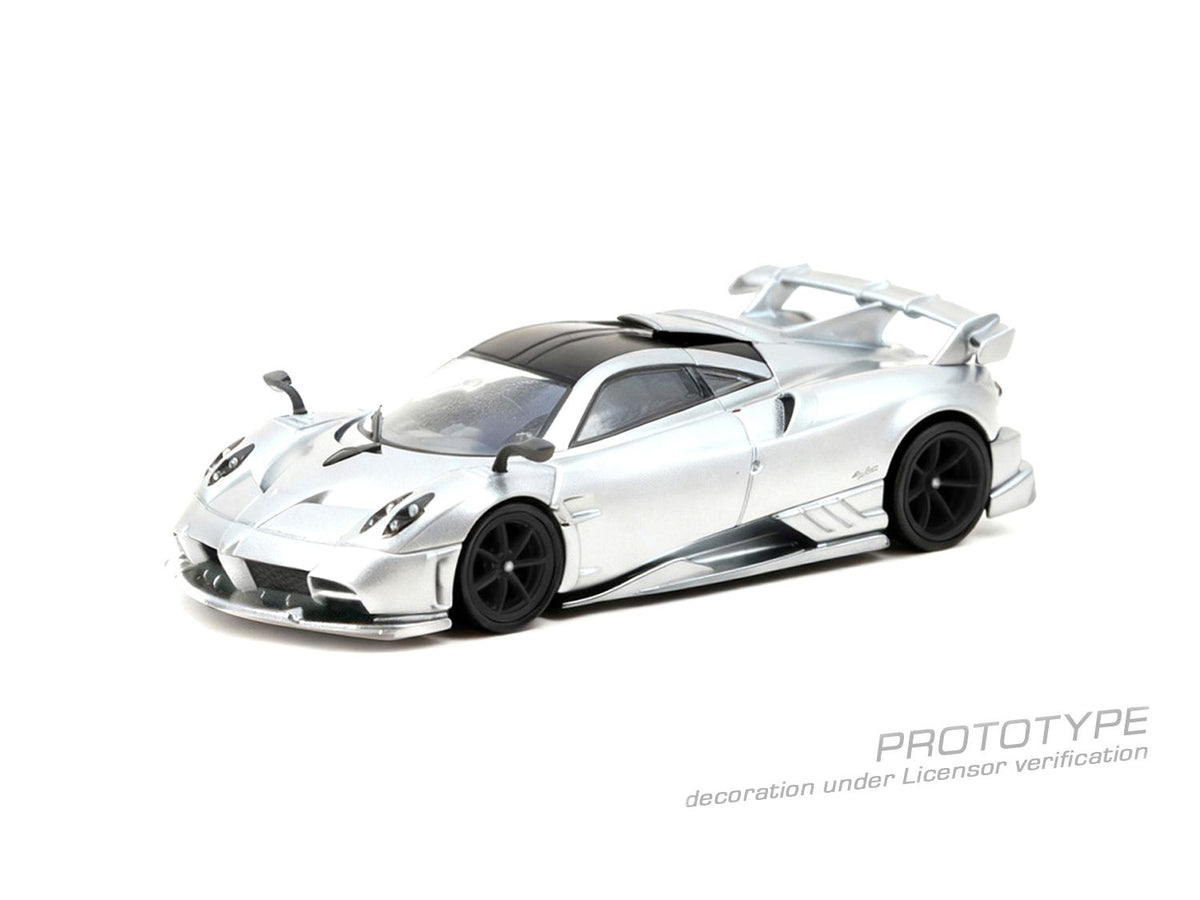 Tarmac Works Pagani Imola Matt Silver T64G-TL046-SL 1/64 Diecast