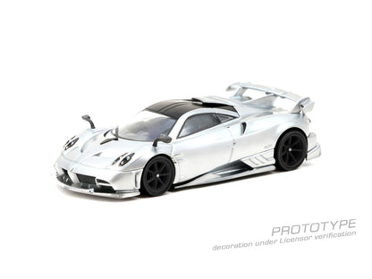 Tarmac Works Pagani Imola Matt Silver T64G-TL046-SL 1/64 Diecast