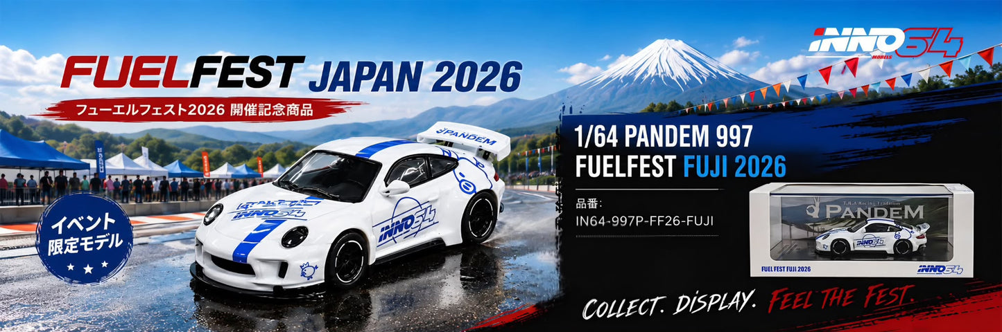 Inno64 Pandem 991 FuelFest Fuji 2026 1/64 Diecast