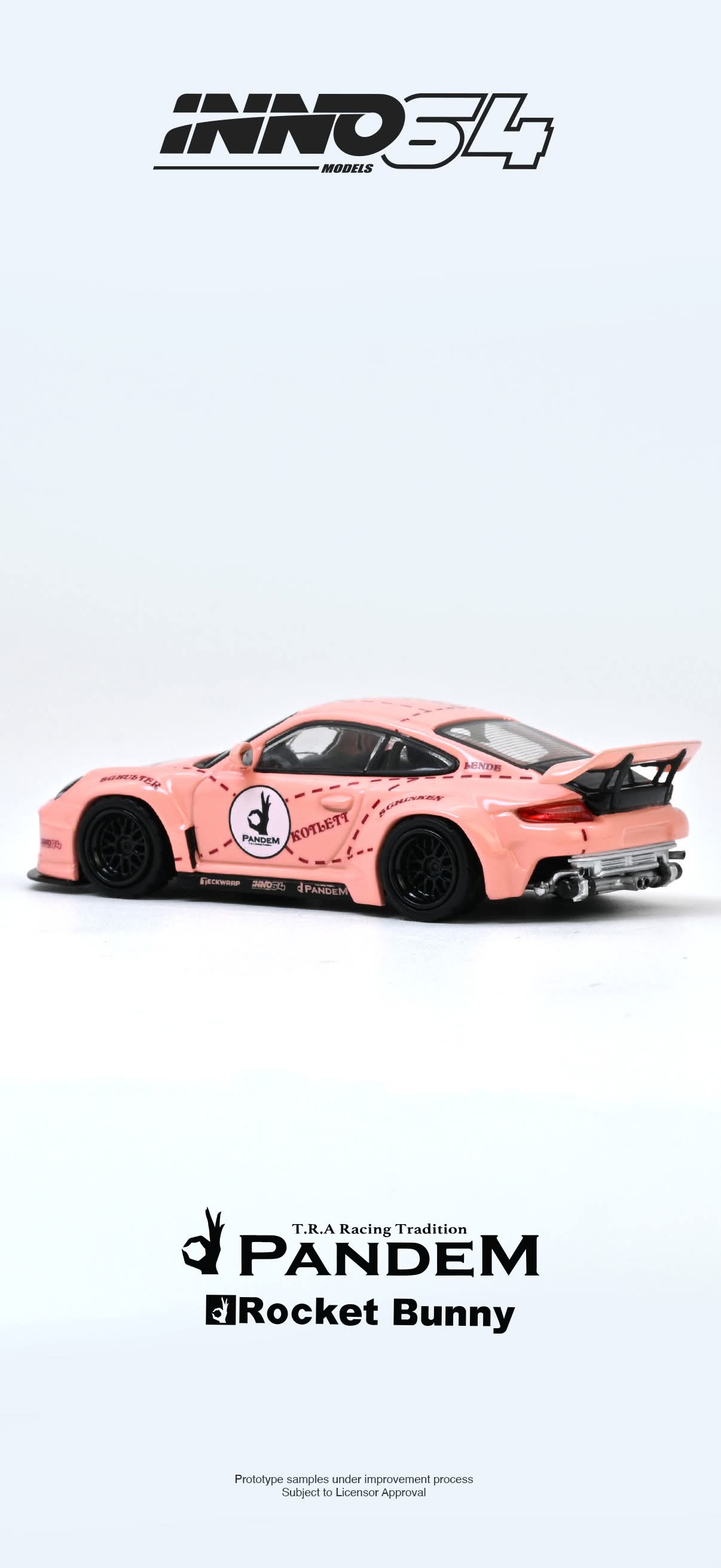 [Pre-Order] Inno64 Pandem 997 Pink Pig IN64-997P-PPIG 1/64 Diecast
