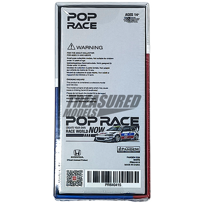 Pop Race Pandem EG6 White LA Exclusive PR640415 1/64 Diecast