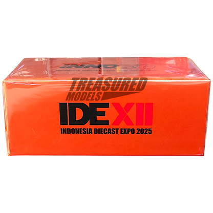 Pop Race Inno64 Pandem EG6 & 190E 2.5-16 Evolution II IDE 2025 Dinner Car 1/64 Diecast