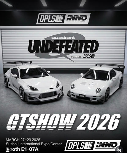 Inno64 Pandem GR86 DPLS Undefeated x Quadrant GT Show 2026 China 1/64 Diecast
