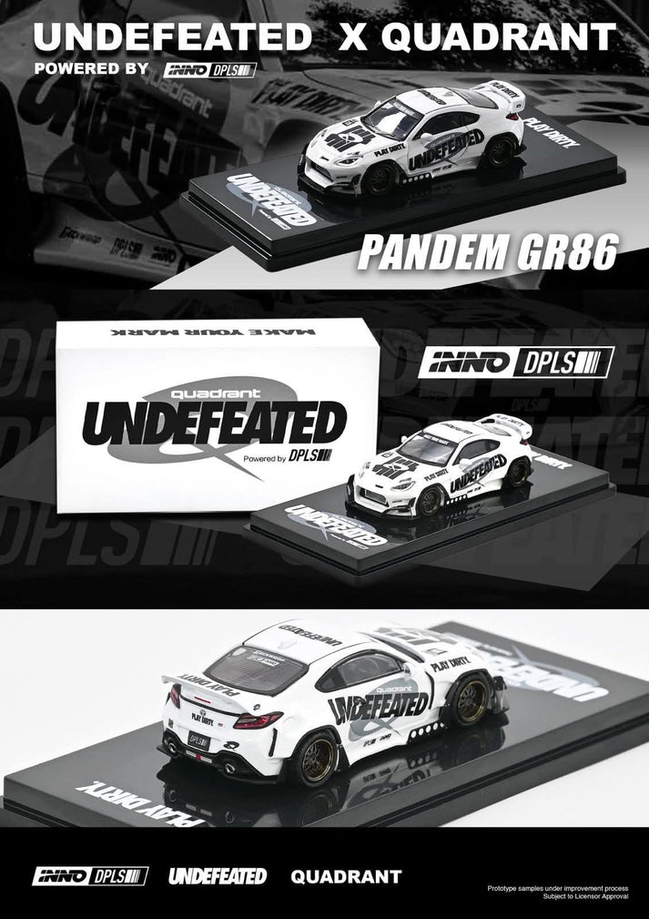 Inno64 Pandem GR86 DPLS Undefeated x Quadrant GT Show 2026 China 1/64 ...