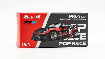 POP RACE Pandem GR86 Yukii Lee Edition SGT 2026 PR640520 1/64 Diecast