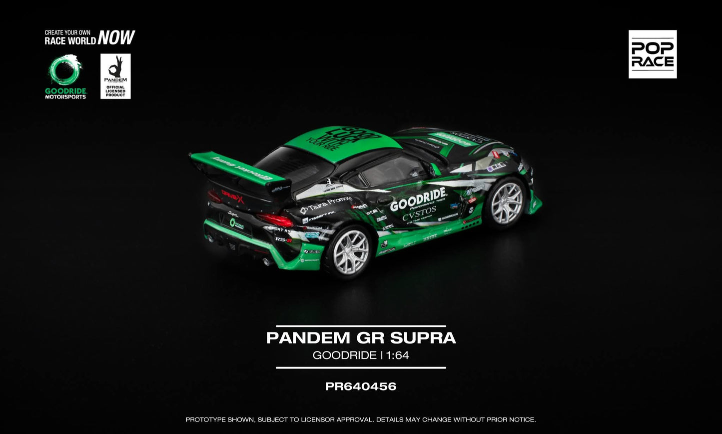[Pre-Order] Pop Race Pandem GR Supra GoodRide PR640456 1/64 Diecast