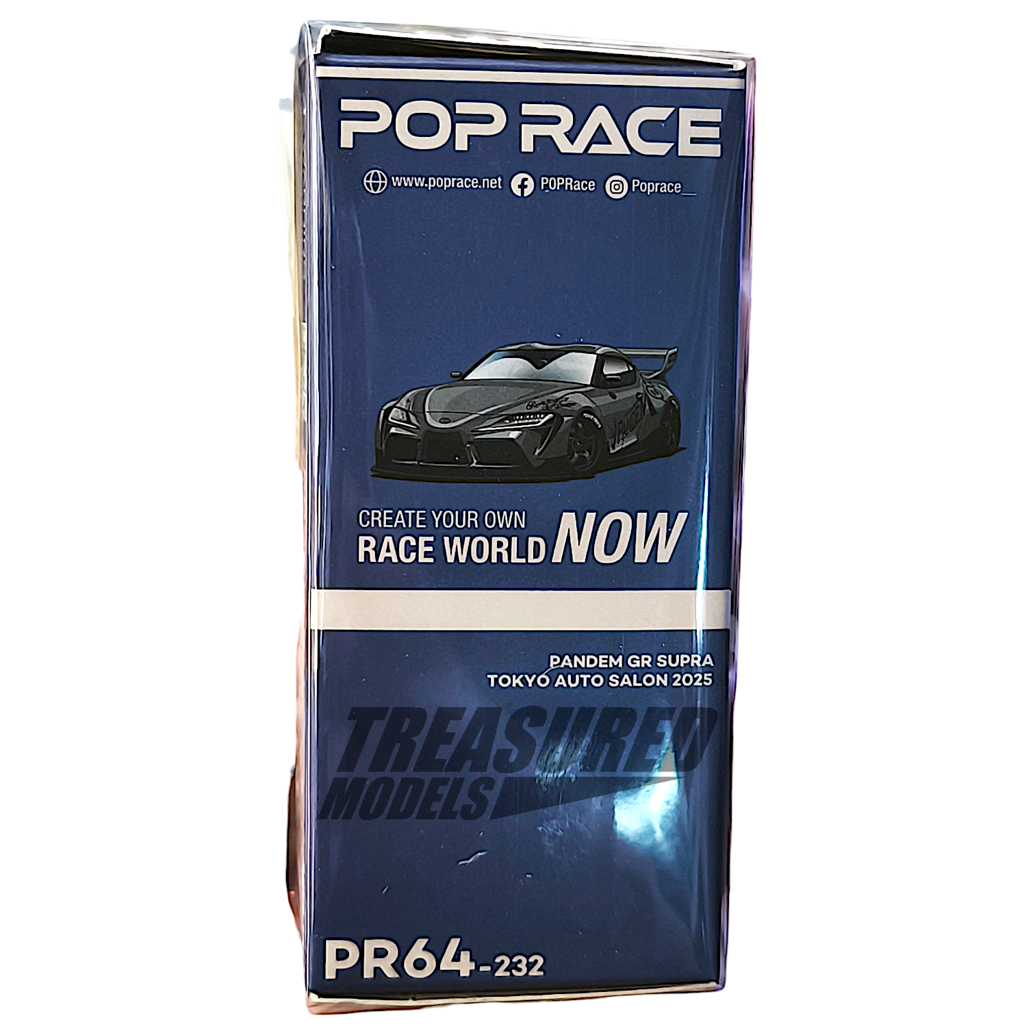 Pop Race Pandem GR Supra Metallic Gray Tokyo Auto Salon 2025 Pop Race Pandem GR Supra Metallic Gray Tokyo Auto Salon 2025