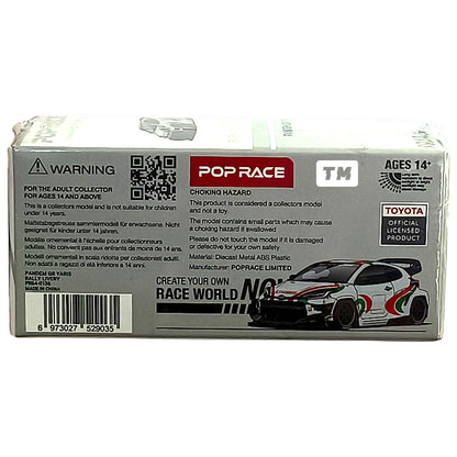 Pop Race Pandem GR Yaris Rally Livery PR640136 1/64 Diecast
