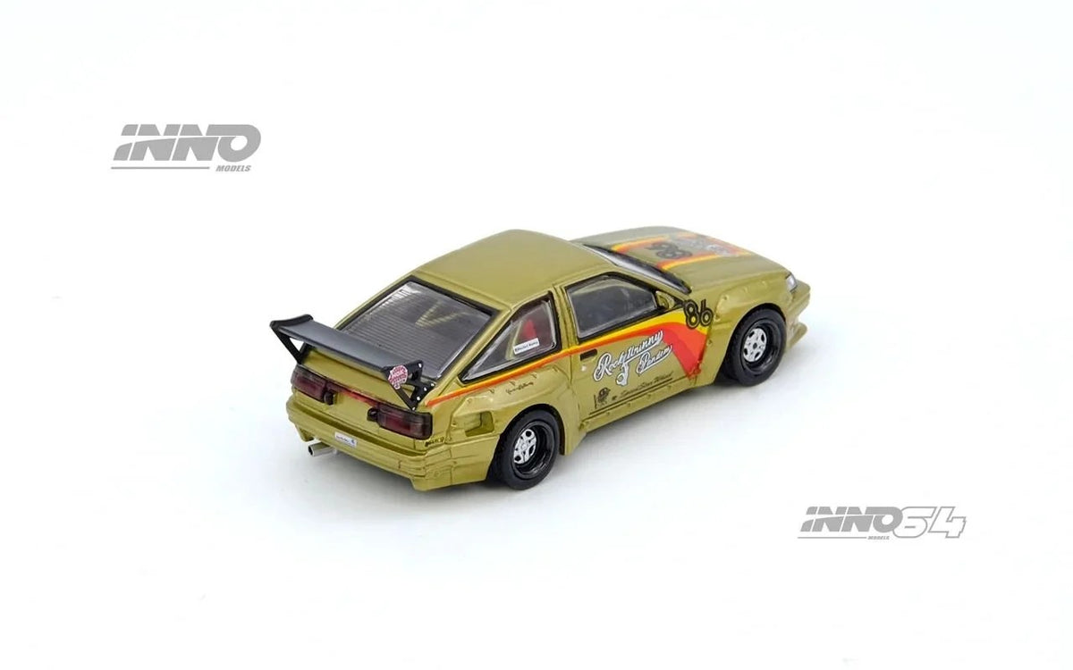Inno64 Pandem Rocket Bunny AE86 Gold IN64-AE86P-GLD 1/64 Diecast