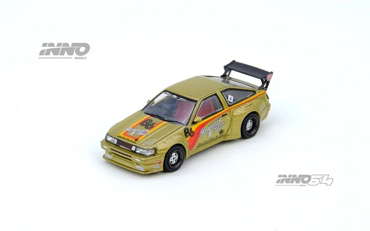 Inno64 Pandem Rocket Bunny AE86 Gold IN64-AE86P-GLD 1/64 Diecast