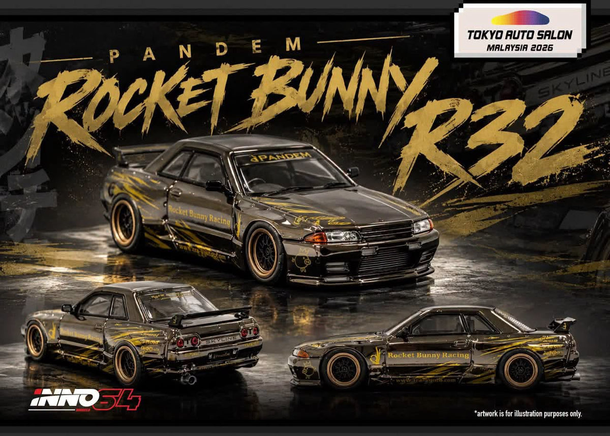 INNO64 Pandem Rocket Bunny R32 TASMY 2026 1/64 Diecast