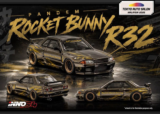 INNO64 Pandem Rocket Bunny R32 TASMY 2026 1/64 Diecast