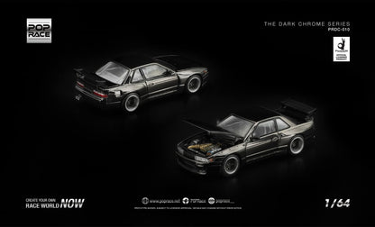 [Pre-Order] Pop Race Pandem S13 Dark Chrome PRDC010 1/64 Diecast