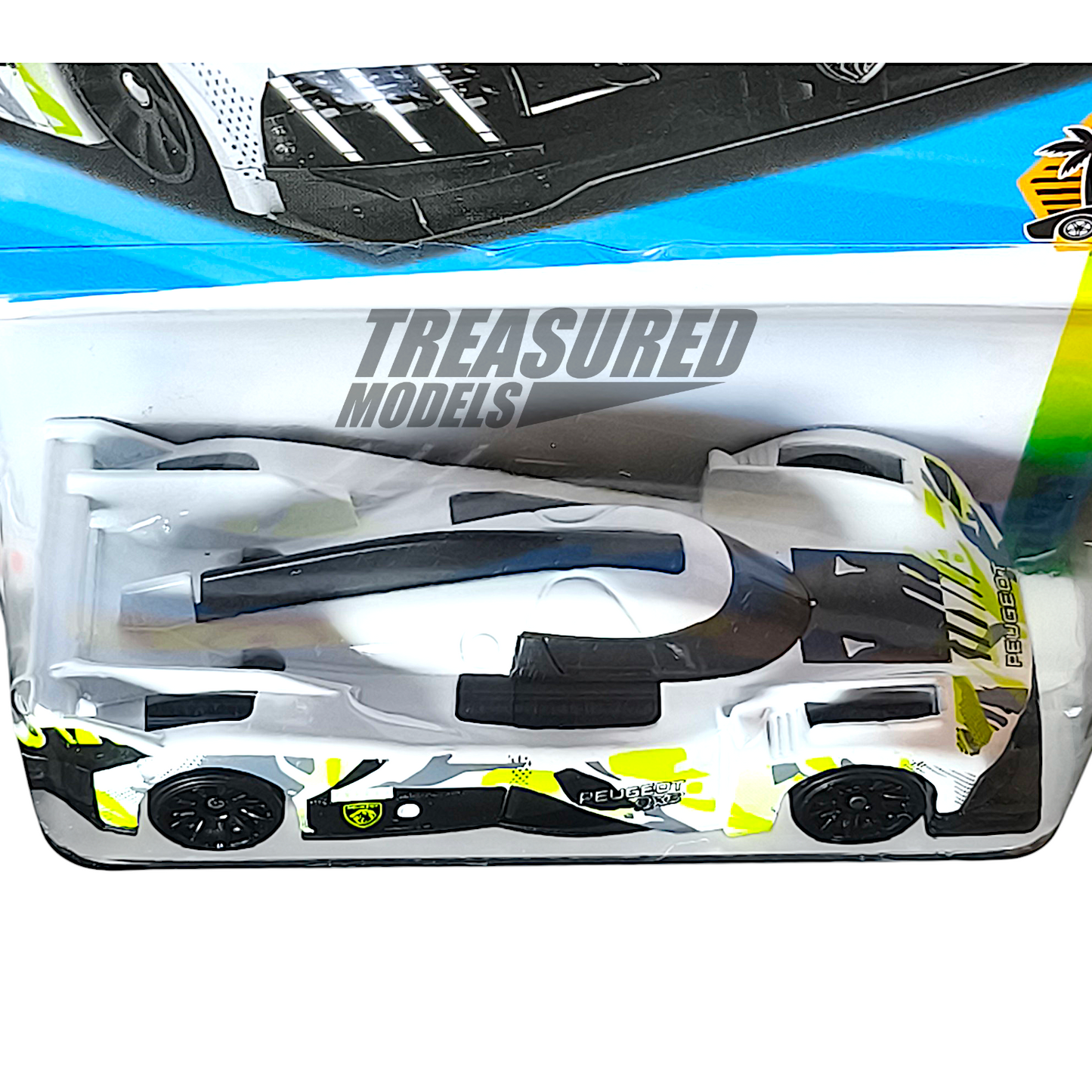 Hot Wheels Peugeot 9X8 Hypercar White 2025 Main Line HW Exotics 1/64 Diecast