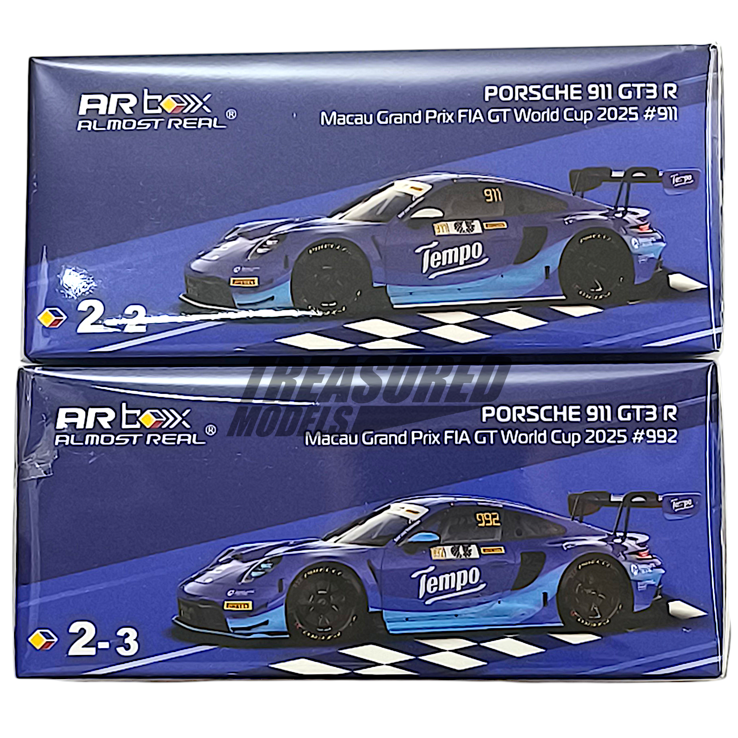 Almost Real Porsche 911 GT3 R Tempo #911 #992 Macau FIA GT World