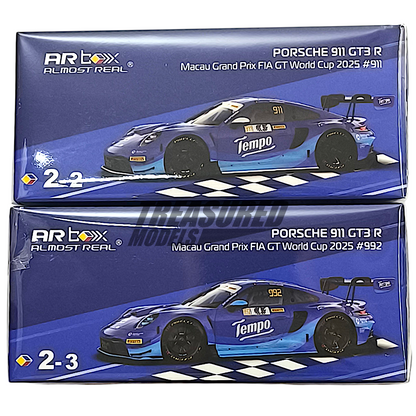 Almost Real Porsche 911 GT3 R Tempo #911 #992 Macau FIA GT World